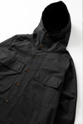 Service Works Allotment Parka — Black-SERVICE WORKS-Industrie