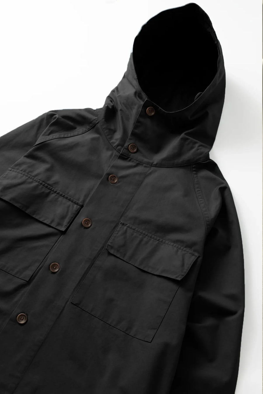 Service Works Allotment Parka — Black-SERVICE WORKS-Industrie