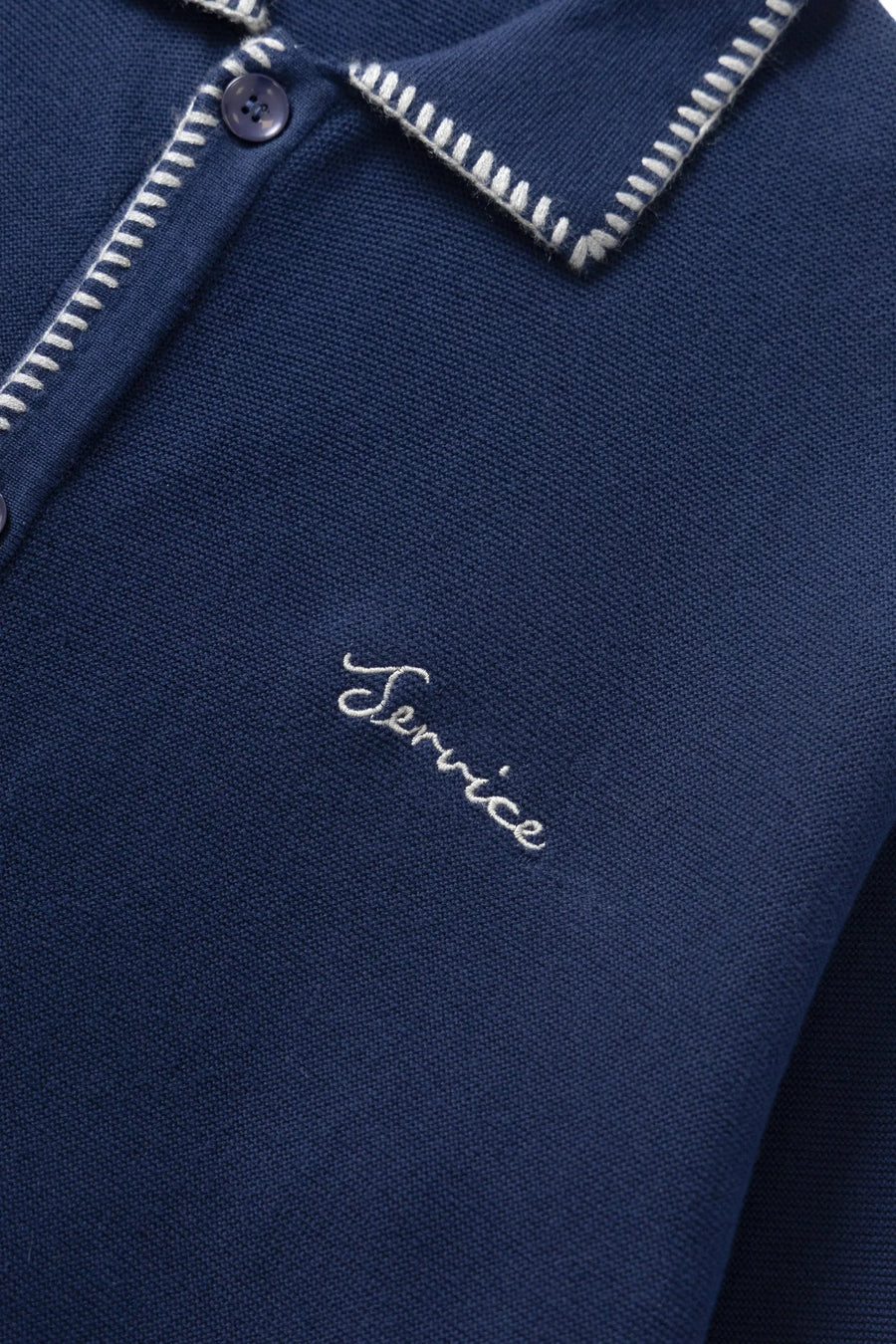 BLANKET STITCH CARDIGNAN-SERVICE WORKS-Industrie