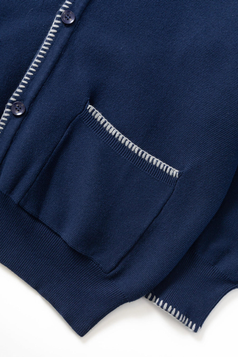 BLANKET STITCH CARDIGNAN-SERVICE WORKS-Industrie