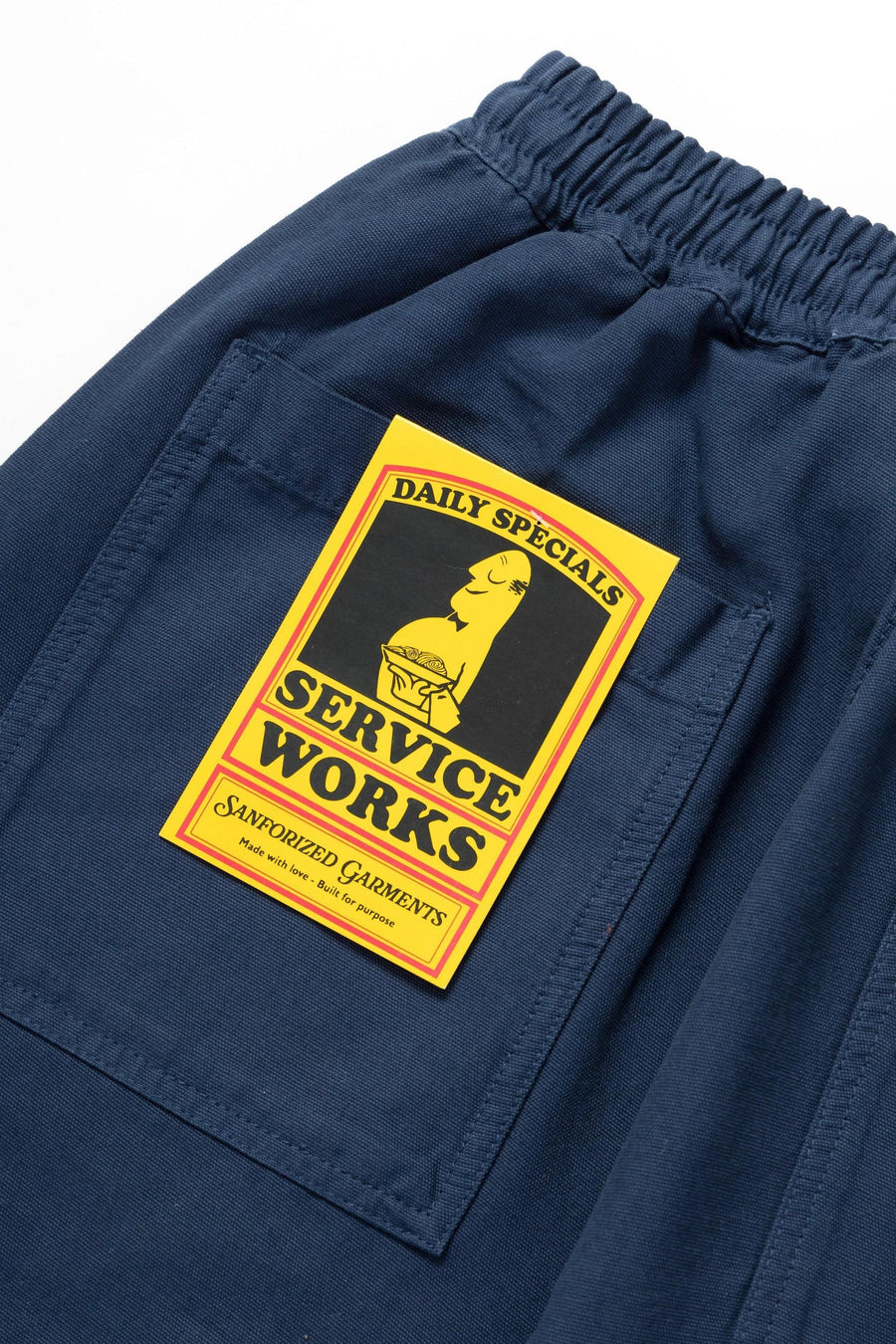 CANVAS CHEF PANTS-SERVICE WORKS-Industrie