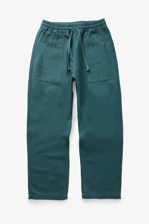 Service Works Pantalon Canvas Chef — Petrol