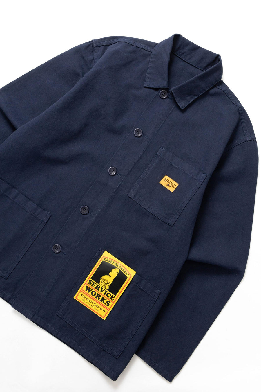 CANVAS COVERALL JACKET-SERVICE WORKS-Industrie