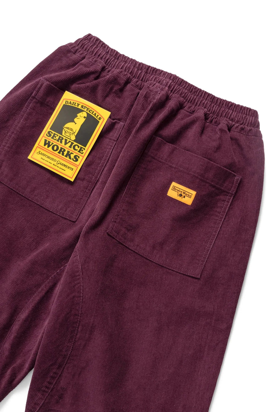 CORDUROY CHEF PANT-SERVICE WORKS-Industrie