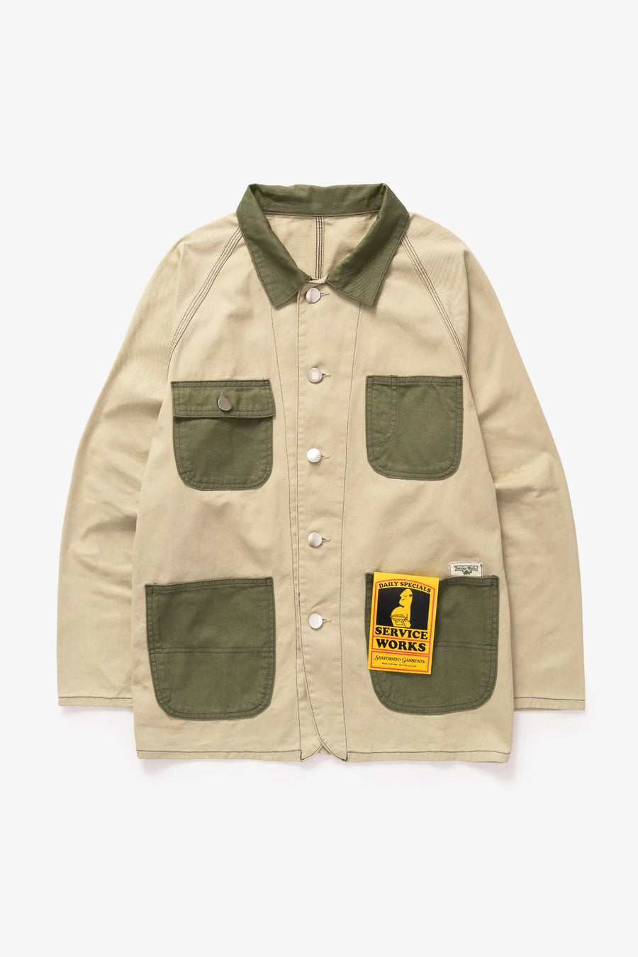 Service Works Coverall Drill 2.3 — Khaki/Olive
