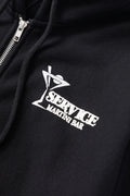 SERVICE WORKS   Martini Zipper Hoodie   Black   3