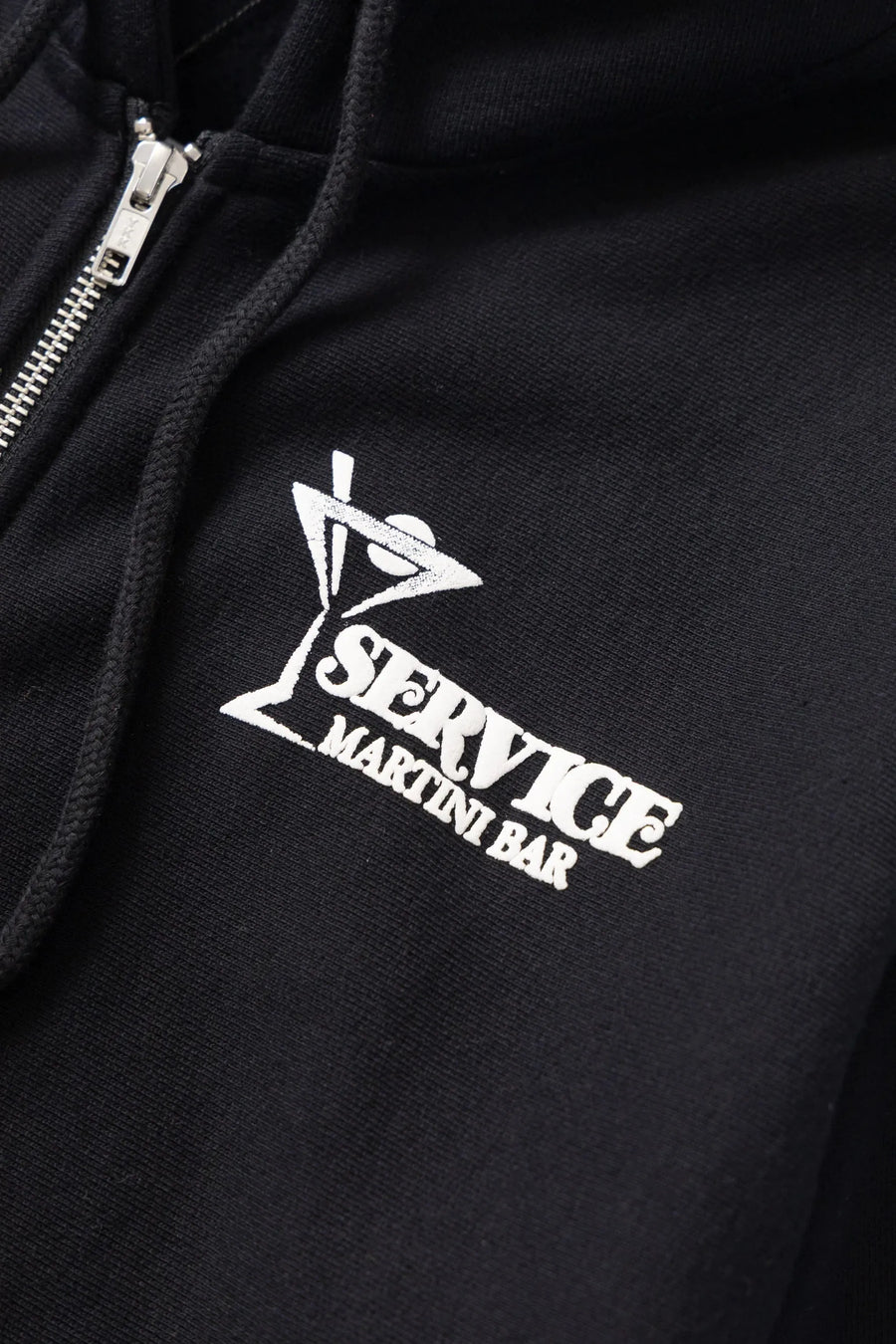 SERVICE WORKS   Martini Zipper Hoodie   Black   3