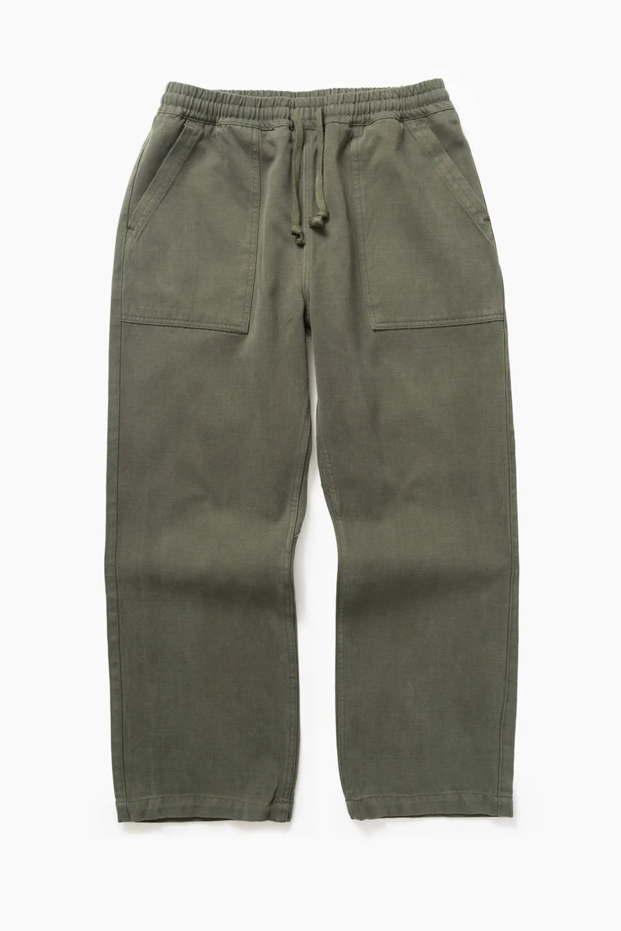 SERVICE WORKS   Moleskin Chef Pants   Moss   1