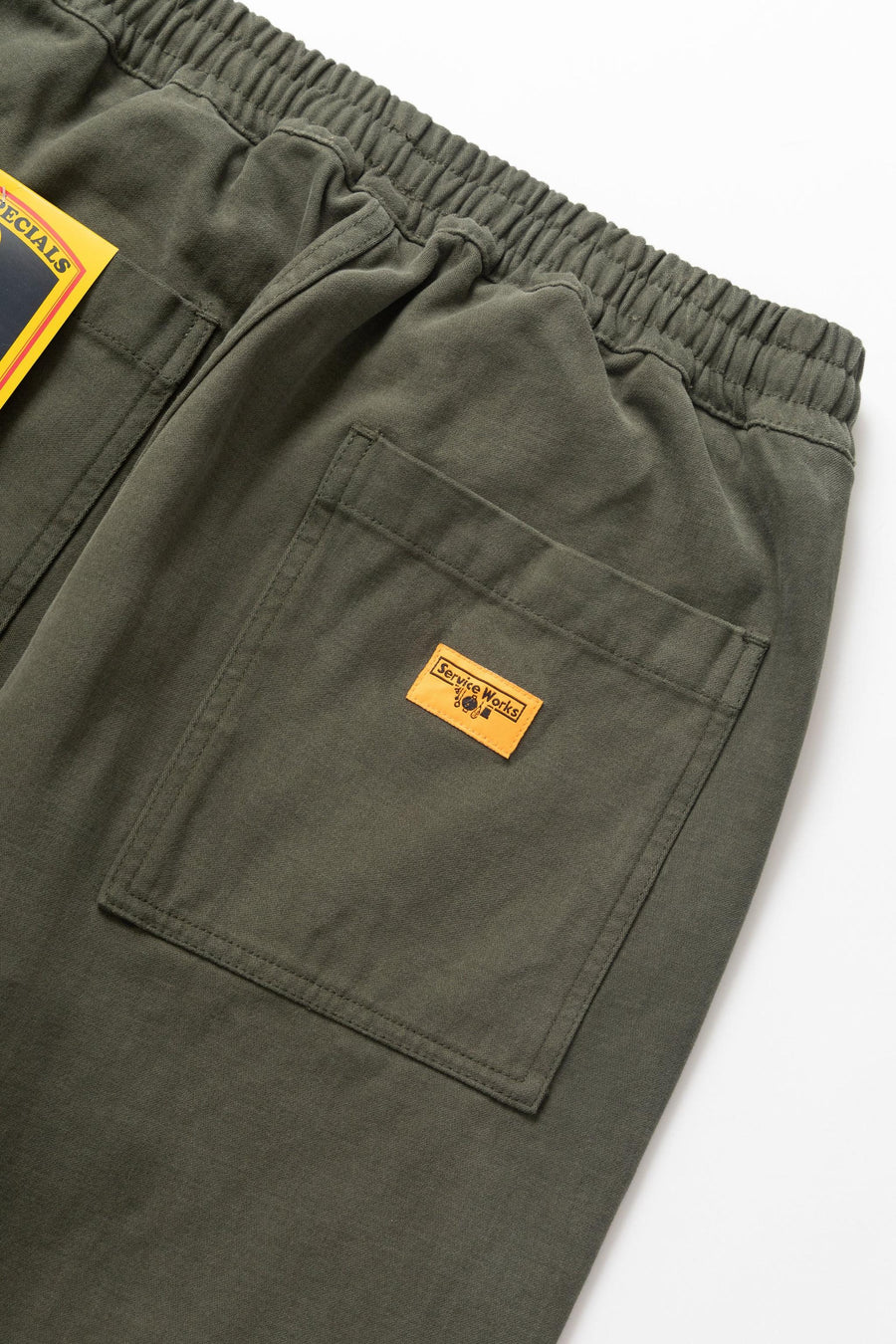 SERVICE WORKS   Moleskin Chef Pants   Moss   5
