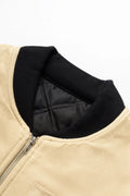 SERVICE WORKS   Padded Work Vest Jacket   Pale Khaki   4