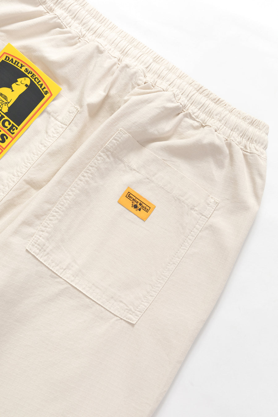 SERVICE WORKS   Ripstop Chef Pants   Bone   4
