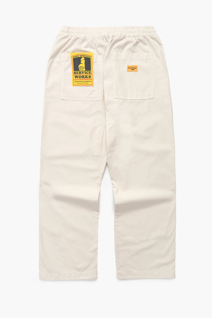 SERVICE WORKS   Ripstop Chef Pants   Bone   6
