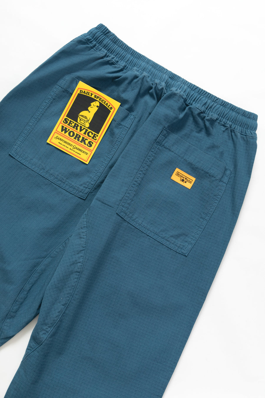 SERVICE WORKS   Ripstop Chef Pants   Ocean   5