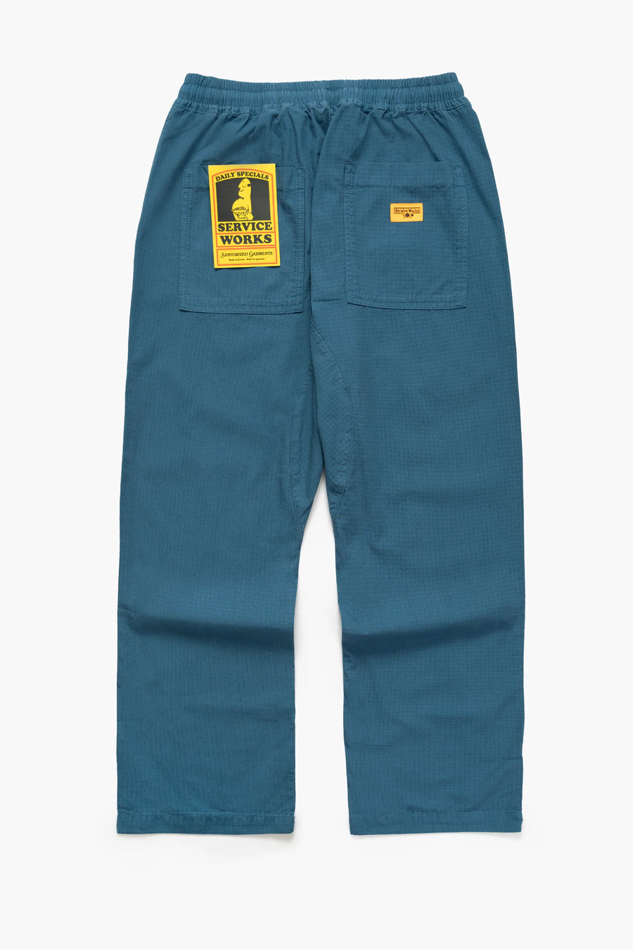 SERVICE WORKS   Ripstop Chef Pants   Ocean   6