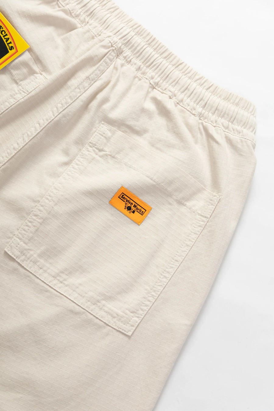 SERVICE WORKS   Ripstop Chef Shorts   Bone   5