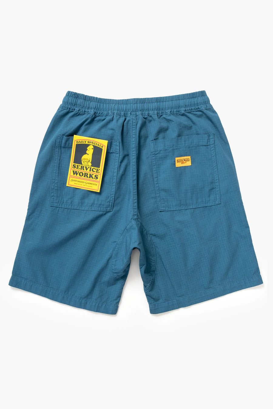 SERVICE WORKS   Ripstop Chef Shorts   Ocean   6