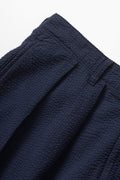 SERVICE WORKS   Seersucker Part Timer Shorts   Dark Navy   3