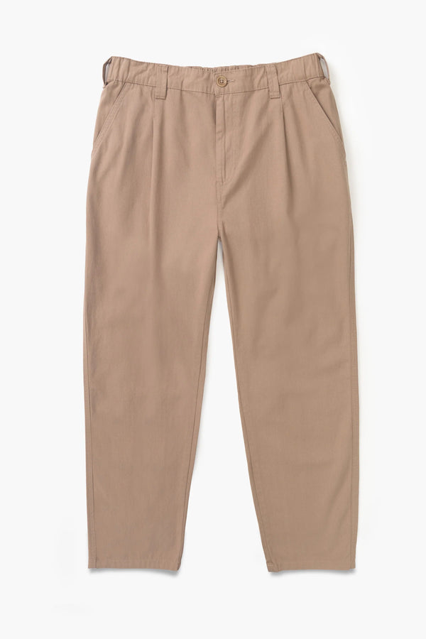 Service Works Pantalon Twill Waiter — Mushroom / Off White