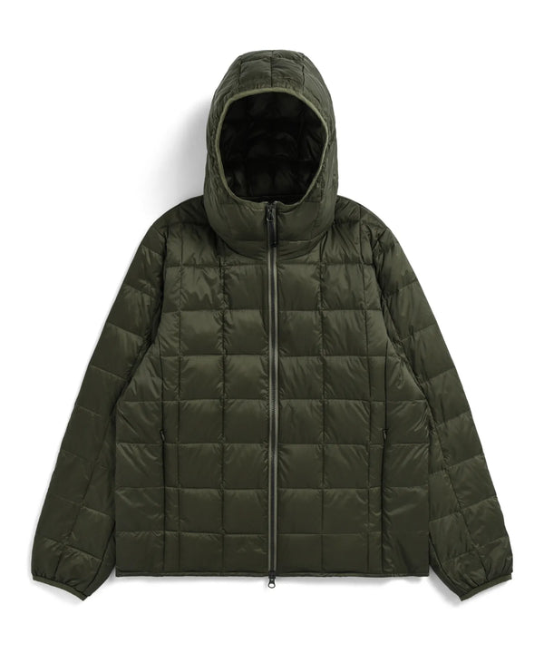 Taion Veste Military Zippée Col V — D.Olive