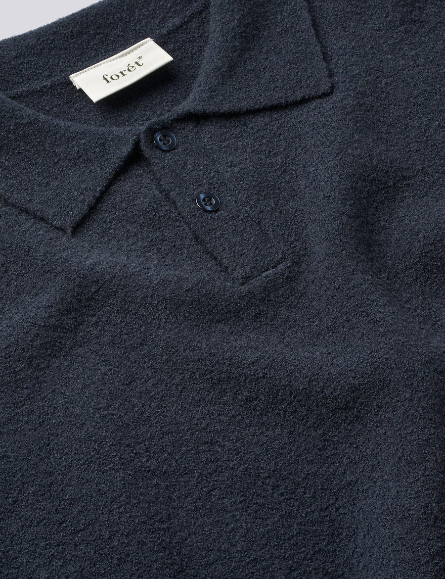 Forêt Timber Brushed Polo Knit Homme-FORET-Industrie