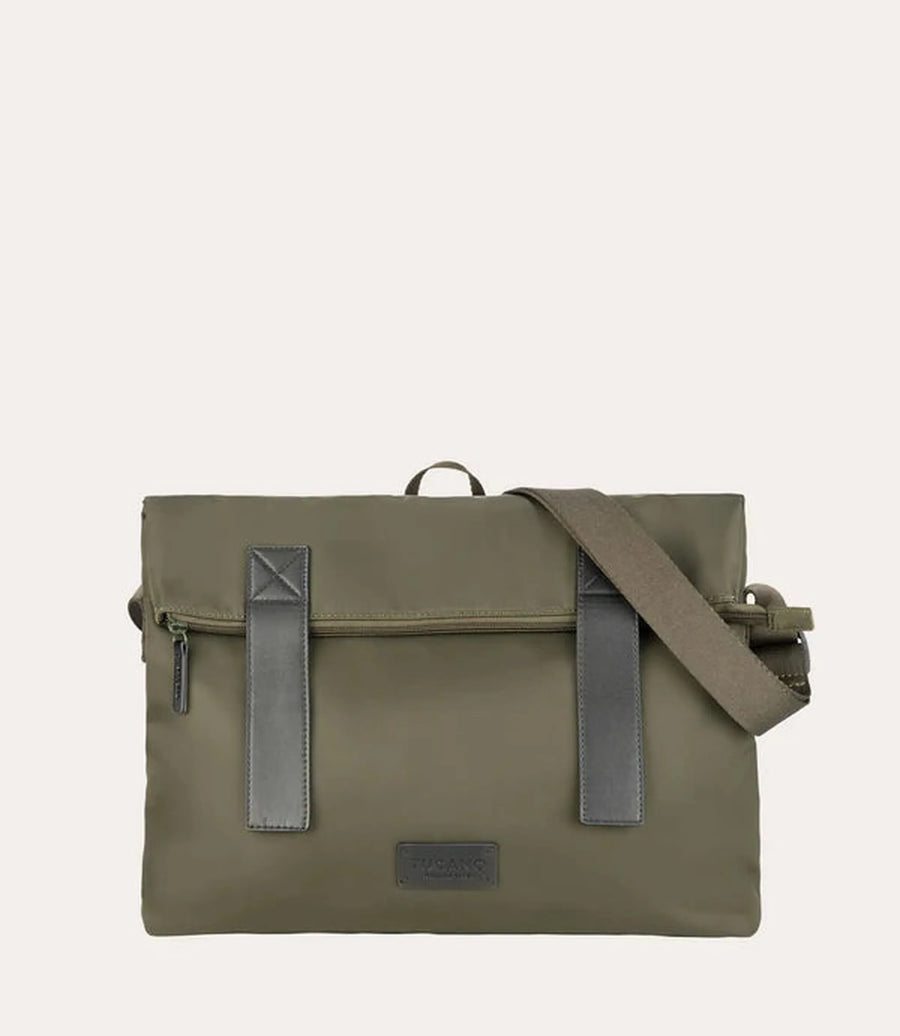 Tucano Fold Messenger Bag 14" — Military Green 10L