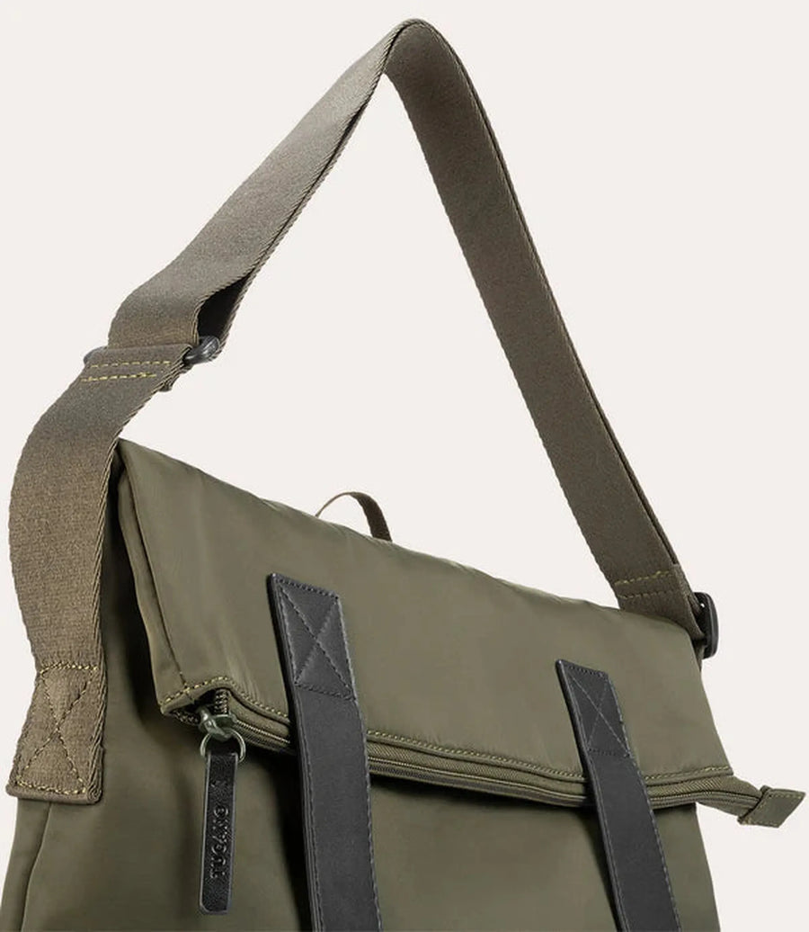 Tucano Fold Messenger Bag 14" — Military Green 10L Homme-TUCANO-Industrie