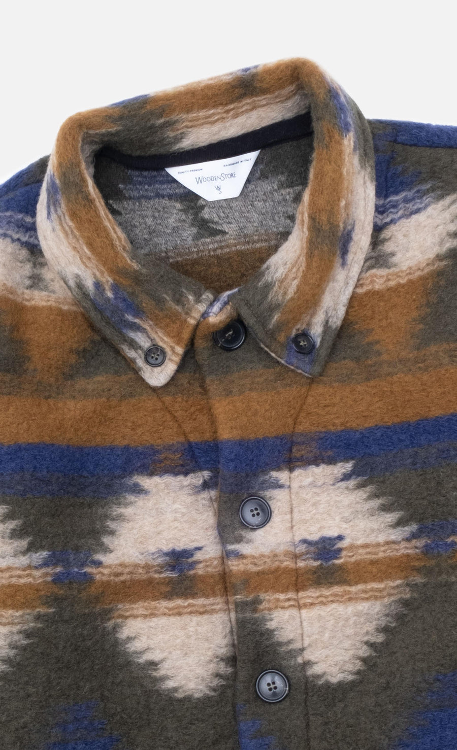 Wooden York Navajo Jacket — Green Homme-WOODEN-Industrie