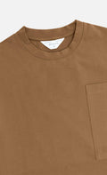 Wooden Maglia Manches Longues — Caramello / Panna Homme-WOODEN-Industrie