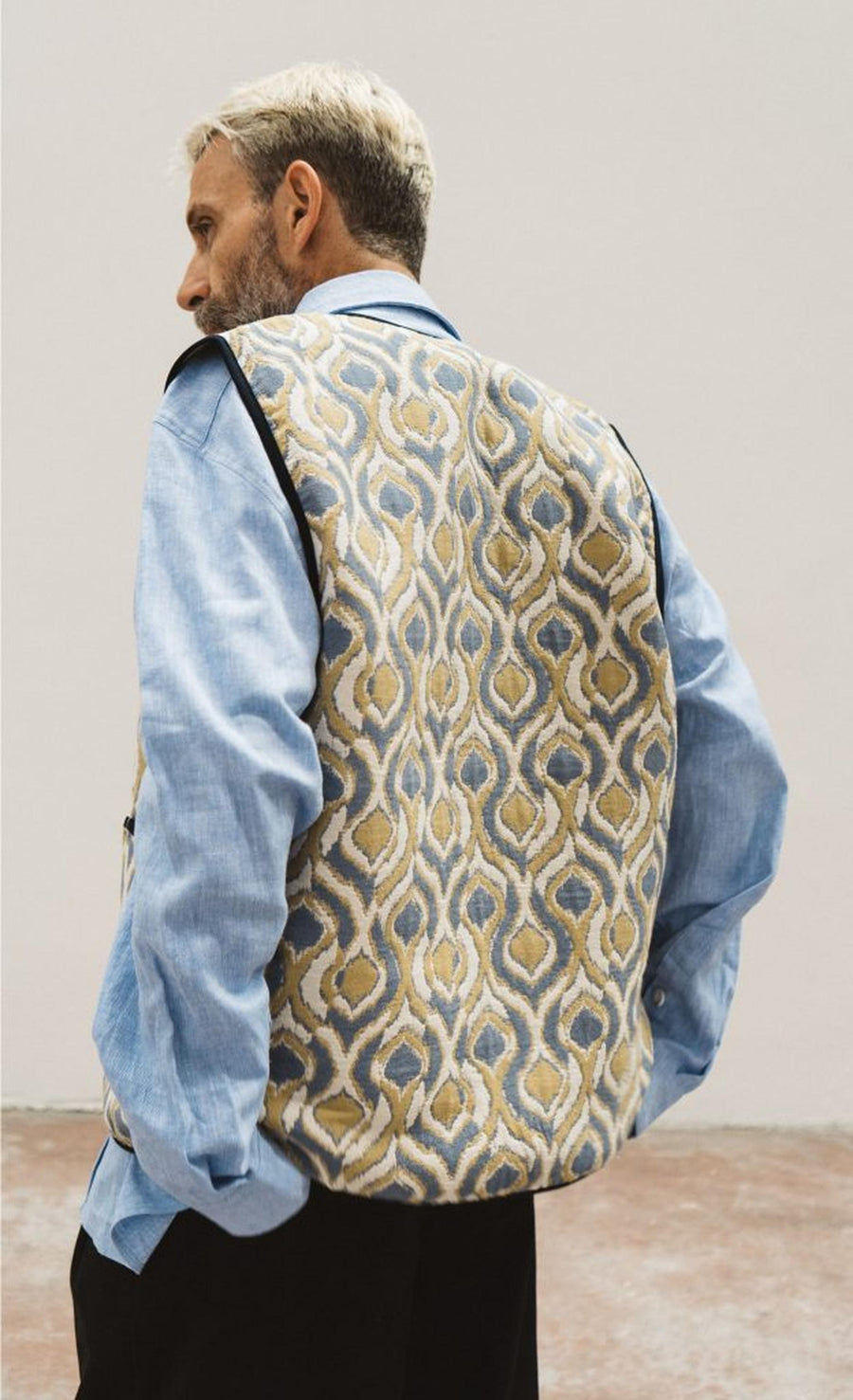 WOODEN   Rail Zip     Jacquard Sky 4