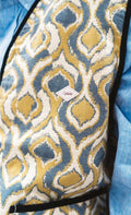 WOODEN   Rail Zip     Jacquard Sky 5
