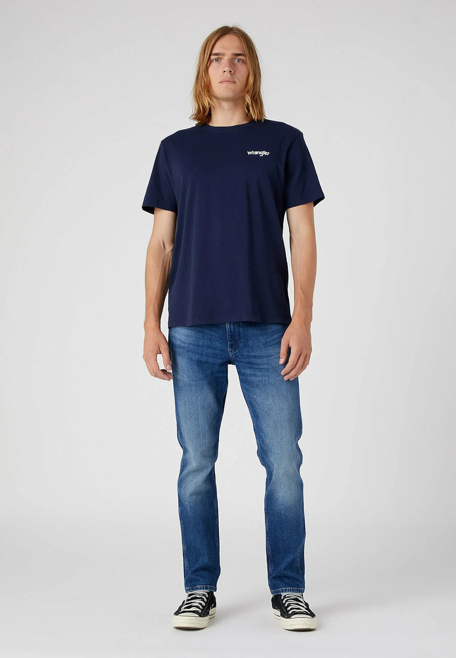 Wrangler 2-Pack Sign Off Tee — Real Navy