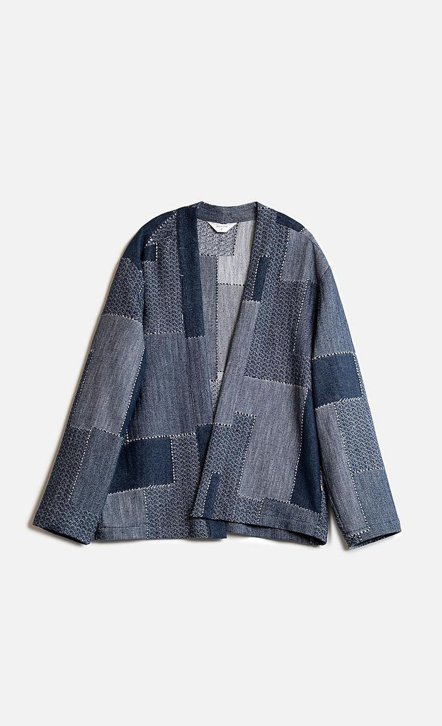 Wooden Bilbao Vest — Ocra / Over Patch Blu Homme-WOODEN-Industrie