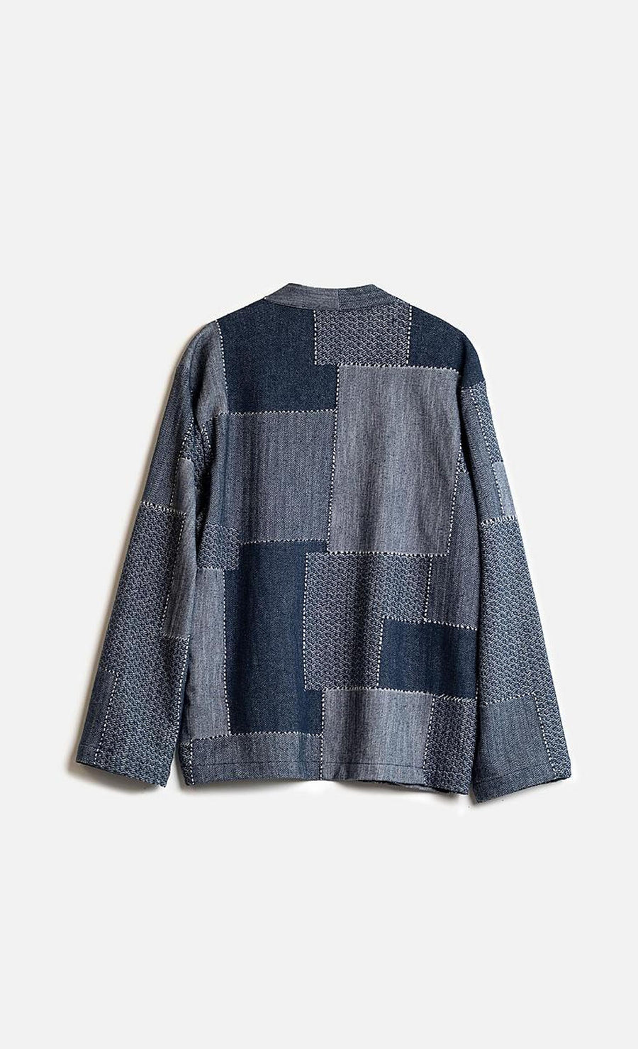 Wooden Bilbao Vest — Ocra / Over Patch Blu Homme-WOODEN-Industrie