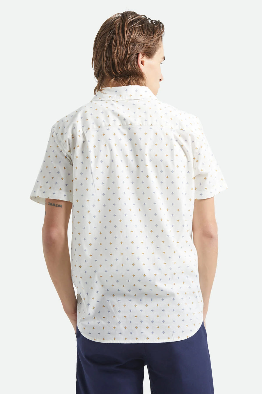 brixton CHARTER PRINT SS WVN multi diamond tile 4