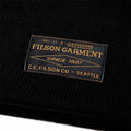filson ballard watch cap black logo new2