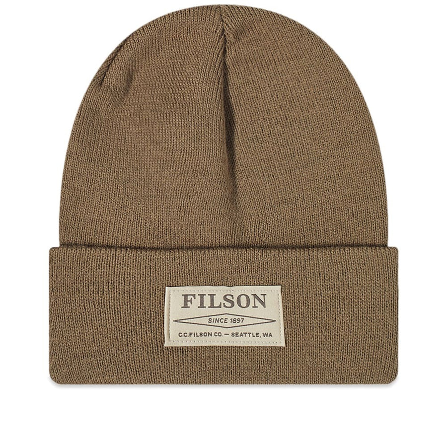 filson ballard watch cap darkmushroom front new 1