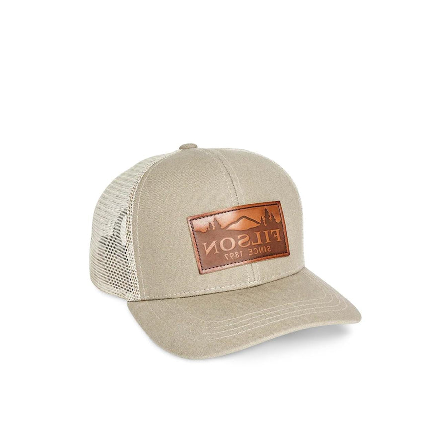 Filson Casquette Dry Tin Logger Mesh — Gray Khaki