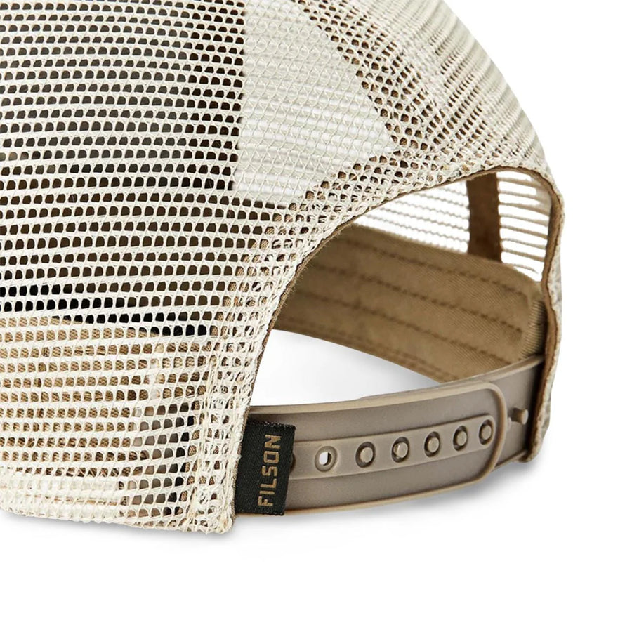 filson cappello dry tin logger mesh gray khaki 2